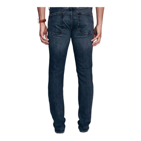 Abercrombie mens Blue Dark Wash Felix Super Slim Stretch Denim Jeans US 31 X 30 - Picture 3 of 12